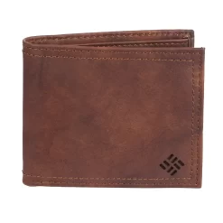 Men's Columbia Genuine Leather Extra-Capacity Slimfold Wallet