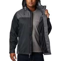 Men's Columbia Glennaker Packable Rain Jacket -Columbia Vogue 3395672 ALT4