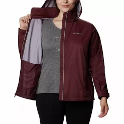 Plus Size Columbia Switchback III Hooded Packable Jacket 8 Plus Size Columbia Switchback III Hooded Packable Jacket -Columbia Vogue 3408918 ALT2