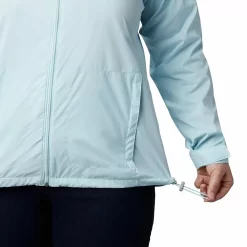 Plus Size Columbia Switchback III Hooded Packable Jacket 9 Plus Size Columbia Switchback III Hooded Packable Jacket -Columbia Vogue 3408918 ALT3