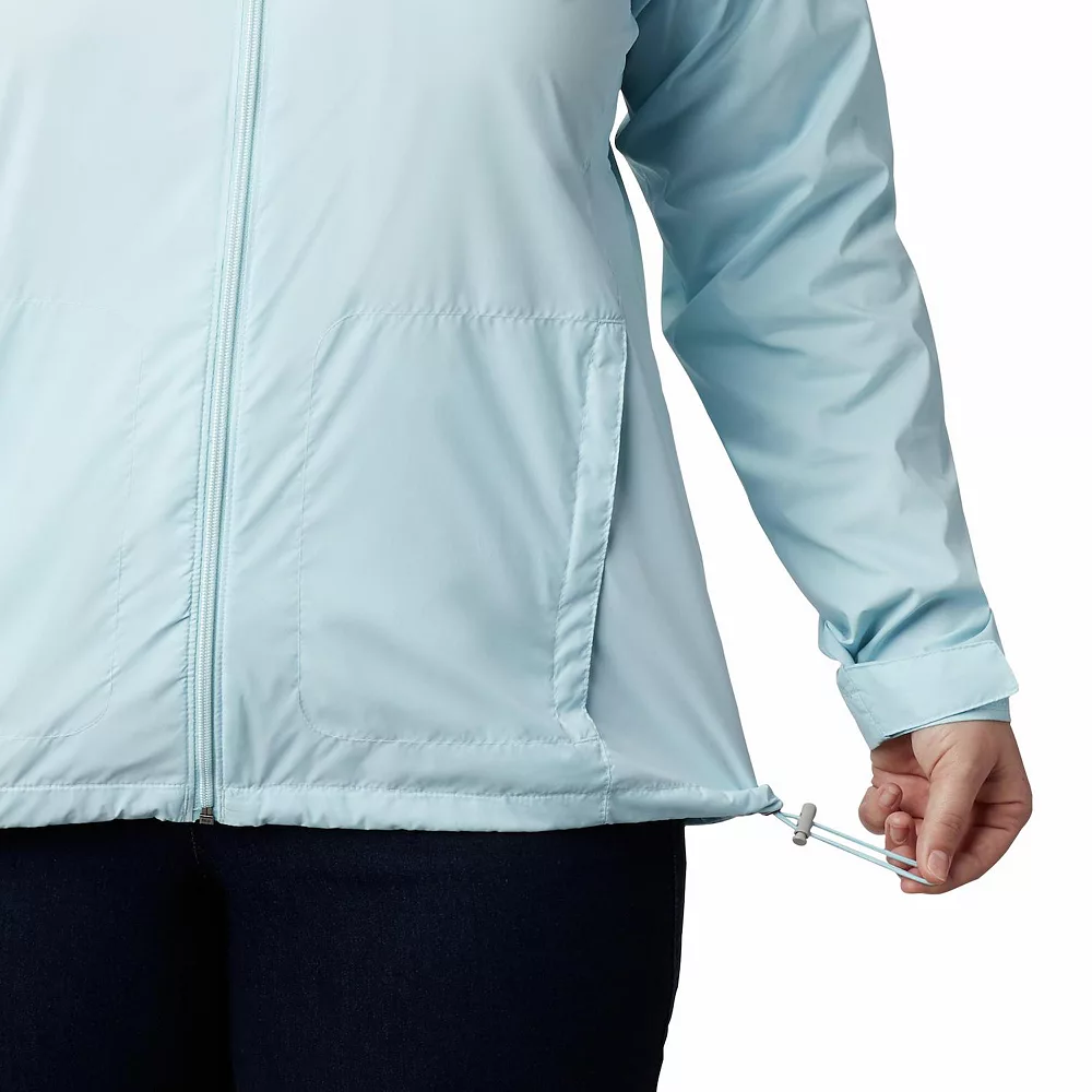 Plus Size Columbia Switchback III Hooded Packable Jacket 4 Plus Size Columbia Switchback III Hooded Packable Jacket - Image 4