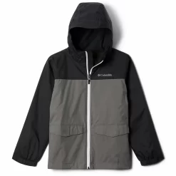 Boys 4-20 Columbia Rain-zilla Fleece-lined Rain Jacket