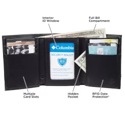 Men's Columbia RFID-Blocking Trifold Wallet -Columbia Vogue 3805611 ALT5