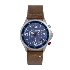 Columbia Men's Canyon Ridge Chronograph Saddle Leather Watch - CSC02-005