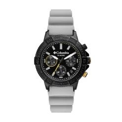 Columbia Men's Peak Patrol Chronograph Gray Silicone Watch - CSC03-005