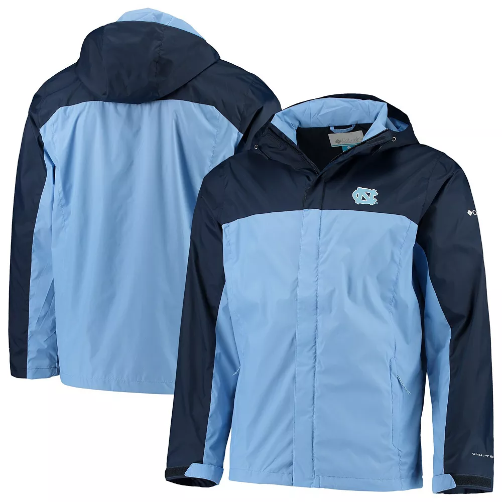 Men's Columbia Navy/Carolina Blue North Carolina Tar Heels Glennaker Storm Full-Zip Jacket 1 Men's Columbia Navy/Carolina Blue North Carolina Tar Heels Glennaker Storm Full-Zip Jacket
