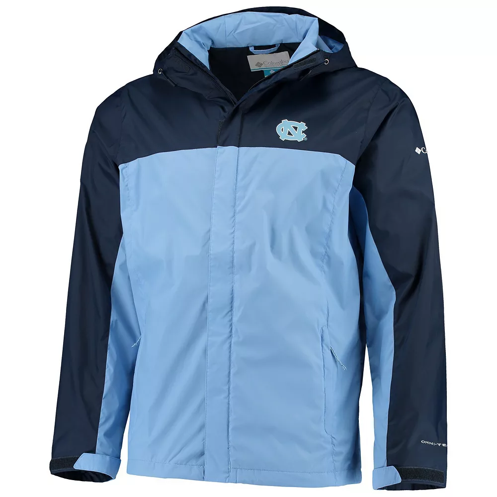 Men's Columbia Navy/Carolina Blue North Carolina Tar Heels Glennaker Storm Full-Zip Jacket 3 Men's Columbia Navy/Carolina Blue North Carolina Tar Heels Glennaker Storm Full-Zip Jacket - Image 3