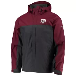 Men's Columbia Maroon/Gray Texas A&M Aggies Glennaker Storm Full-Zip Jacket -Columbia Vogue 3968827 ALT2