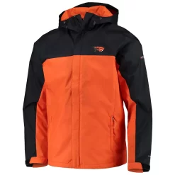 Men's Columbia Black/Orange Oregon State Beavers Glennaker Storm Full-Zip Jacket -Columbia Vogue 3970225 ALT2