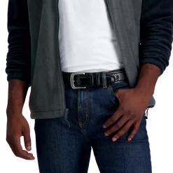 Columbia Double Loop-Stitched Leather Belt -Columbia Vogue 397410 ALT3