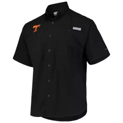 Men's Columbia Black Tennessee Volunteers PFG Tamiami Omni-Shade Button-Down Shirt -Columbia Vogue 4019925 ALT2