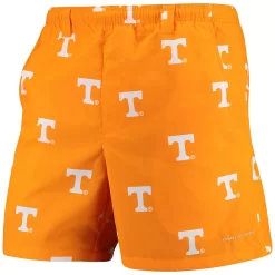 Men's Columbia Tennessee Orange Tennessee Volunteers PFG Backcast II Omni-Shade Hybrid Shorts