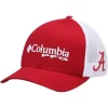 Men's Columbia Crimson Alabama Crimson Tide Collegiate PFG Flex Hat