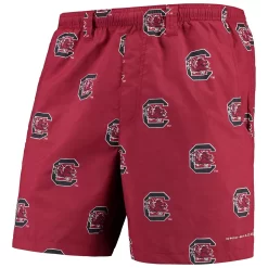 Men's Columbia Garnet South Carolina Gamecocks PFG Backcast II Omni-Shade Hybrid Shorts