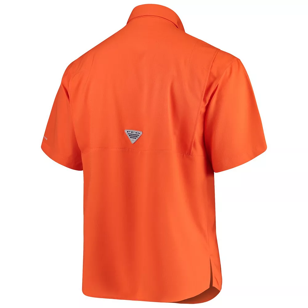 Men's Columbia Orange Florida Gators PFG Tamiami Shirt 4 Men's Columbia Orange Florida Gators PFG Tamiami Shirt - Image 4
