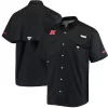 Men's Columbia Black Nebraska Huskers PFG Bonehead Shirt