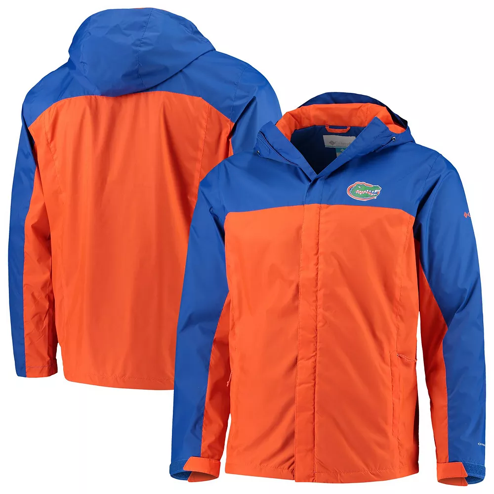 Men's Columbia Royal/Orange Florida Gators Glennaker Storm Full-Zip Jacket 1 Men's Columbia Royal/Orange Florida Gators Glennaker Storm Full-Zip Jacket