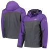 Men's Columbia Purple/Gray LSU Tigers Glennaker Storm Full-Zip Jacket