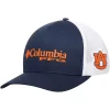 Men's Columbia Navy Auburn Tigers Collegiate PFG Flex Hat