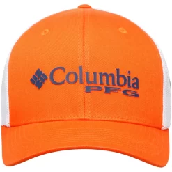 Men's Columbia Orange Auburn Tigers Collegiate PFG Flex Hat -Columbia Vogue 4340157 ALT2
