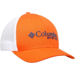 Men's Columbia Orange Auburn Tigers Collegiate PFG Flex Hat -Columbia Vogue 4340157 ALT3