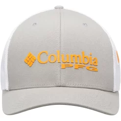 Men's Columbia Gray Tennessee Volunteers Collegiate PFG Flex Hat -Columbia Vogue 4340233 ALT2