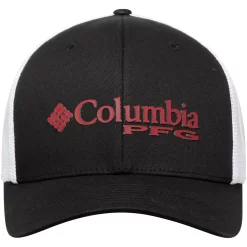 Men's Columbia Black Florida State Seminoles Collegiate PFG Flex Hat -Columbia Vogue 4340251 ALT2