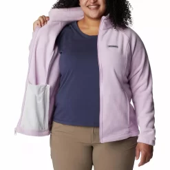 Plus Size Columbia Benton Springs Full-Zip Fleece Jacket -Columbia Vogue 4505765 ALT3