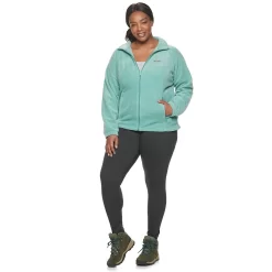 Plus Size Columbia Benton Springs Full-Zip Fleece Jacket -Columbia Vogue 4505765 ALT4