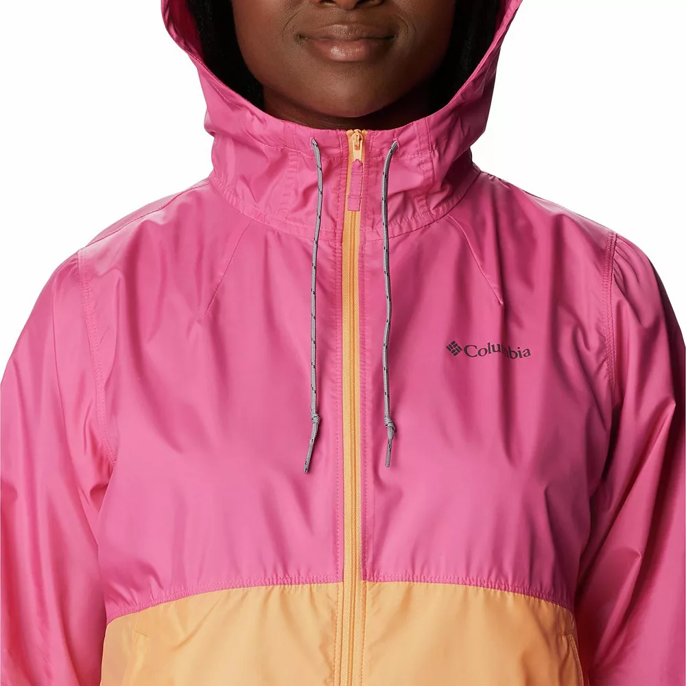 Women's Columbia Flash Forward Hood Colorblock Windbreaker Jacket 6 Women's Columbia Flash Forward Hood Colorblock Windbreaker Jacket - Image 6
