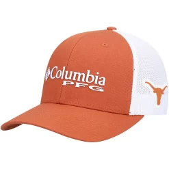 Men's Columbia Texas Orange Texas Longhorns PFG Flex Hat