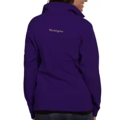 Columbia Washington Huskies Women's Logo Give & Go Fleece Full Zip Jacket - Purple -Columbia Vogue 4804378 ALT2