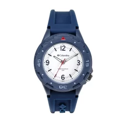 Columbia Men's Navy Silicone Strap Watch