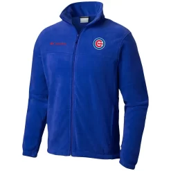 Men's Columbia Royal Chicago Cubs Steens Mountain Full-Zip Jacket -Columbia Vogue 4903929 ALT2