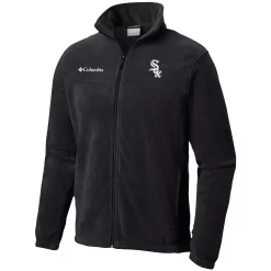 Men's Columbia Black Chicago White Sox Steens Mountain Full-Zip Jacket -Columbia Vogue 4904025 ALT2