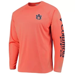 Men's Columbia Orange Clemson Tigers PFG Terminal Tackle Omni-Shade Long Sleeve T-Shirt -Columbia Vogue 5038849 ALT2