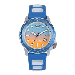 Columbia Men's Backcaster Blue Silicone Strap Watch