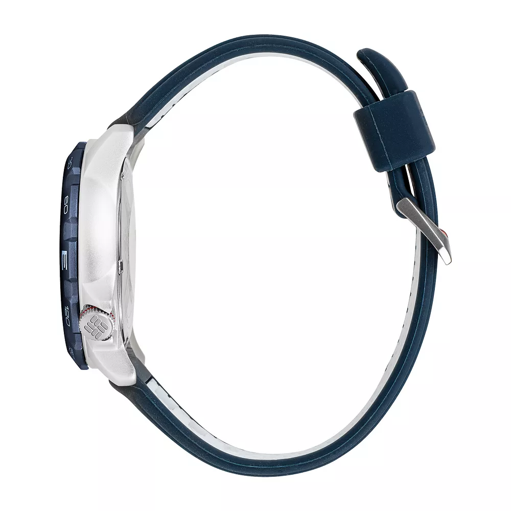 Columbia Men's Backcaster Navy Blue Silicone Strap Watch 3 Columbia Men's Backcaster Navy Blue Silicone Strap Watch - Image 3
