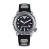 Columbia Men's Backcaster Black Silicone Strap Watch