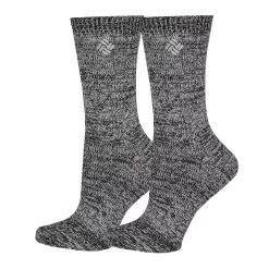 Women's Columbia 2-Pack Super Soft Marled Crew Socks