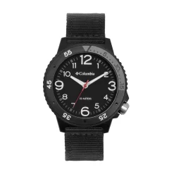 Columbia Men's Cross Trails Black Nylon Strap Watch - CSS12-002