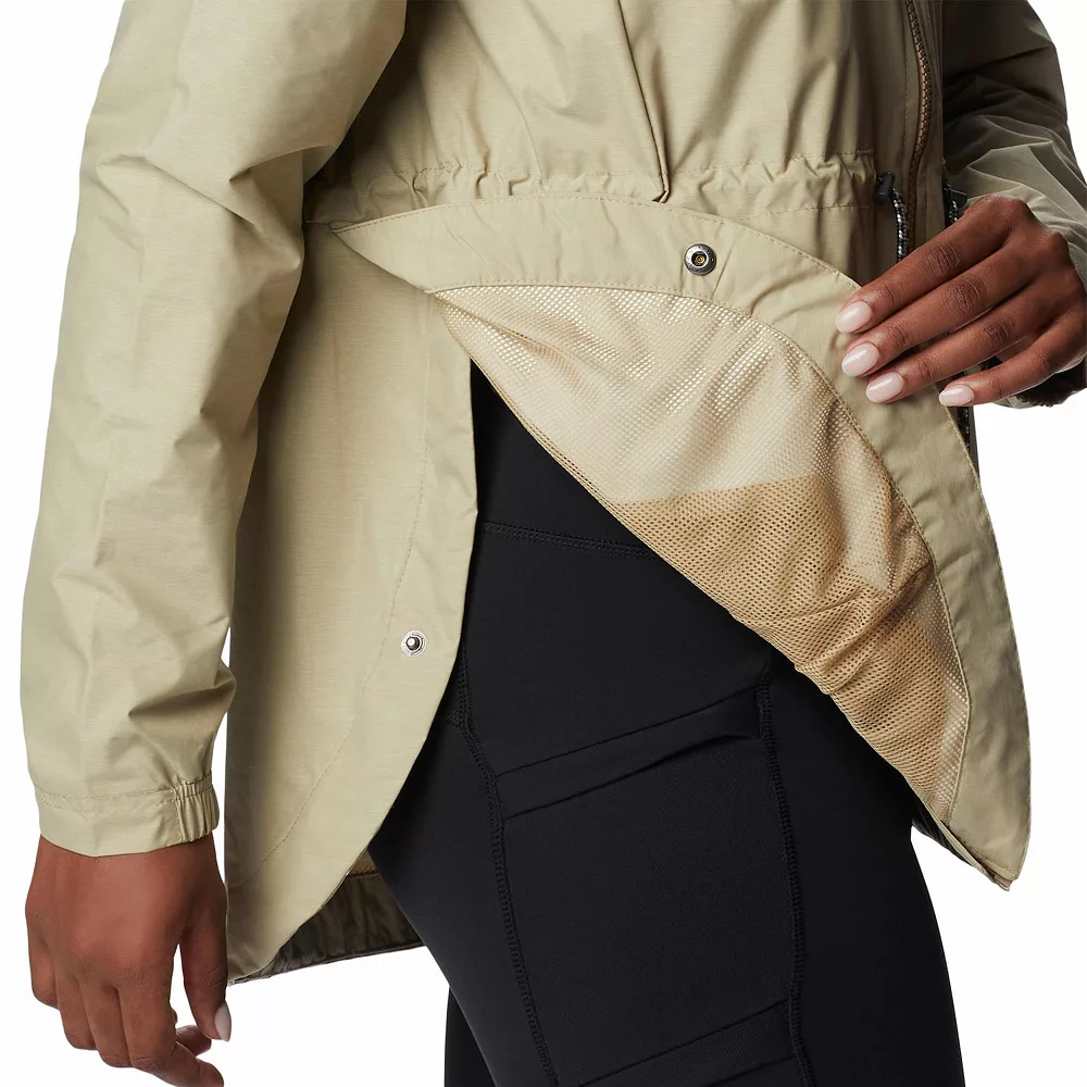 Women's Columbia Lillian Ridge Hooded Waterproof Shell Jacket 4 Women's Columbia Lillian Ridge Hooded Waterproof Shell Jacket - Image 4