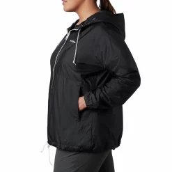 Plus Size Columbia Flash Forward Hooded Colorblock Windbreaker Jacket -Columbia Vogue 5203366 ALT2