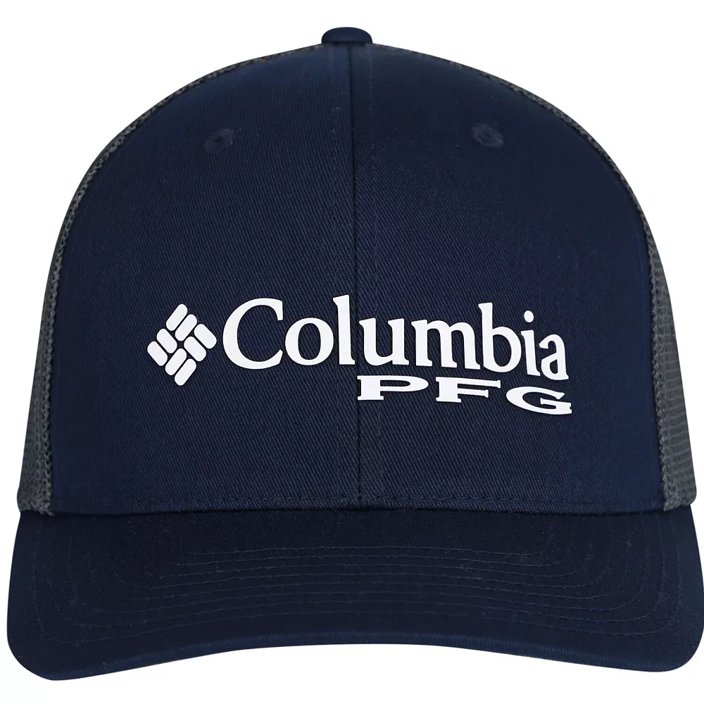 Men's Columbia Navy Dallas Cowboys PFG Mesh Snapback Hat 3 Men's Columbia Navy Dallas Cowboys PFG Mesh Snapback Hat - Image 3