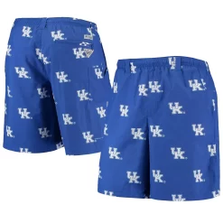 Men's Columbia PFG Royal Kentucky Wildcats Backcast II 8" Omni-Shade Hybrid Shorts