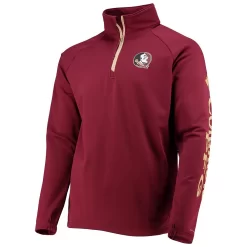 Men's Columbia Garnet Florida State Seminoles Terminal Tackle Fleece Raglan Omni-Shade Quarter-Zip Jacket 5 Men's Columbia Garnet Florida State Seminoles Terminal Tackle Fleece Raglan Omni-Shade Quarter-Zip Jacket -Columbia Vogue 5388181 ALT2
