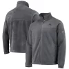 Men's Columbia Brooklyn Nets Heathered Charcoal Flanker Full-Zip Jacket