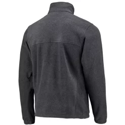 Men's Columbia Dallas Mavericks Heathered Charcoal Flanker Full-Zip Jacket -Columbia Vogue 5415416 ALT3