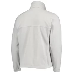 Men's Columbia Los Angeles Lakers Gray Flanker Full-Zip Jacket -Columbia Vogue 5416875 ALT3