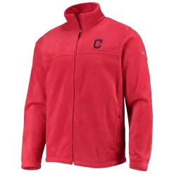 Men's Columbia Red Cleveland Indians Full-Zip Flanker Jacket -Columbia Vogue 5418737 ALT2